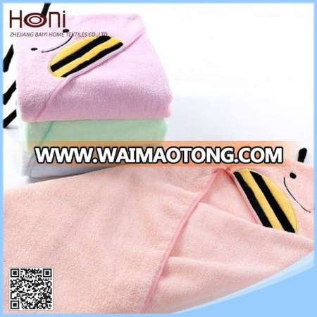 Wholesale Emboidered Cotton Terry Hooded Baby Towel